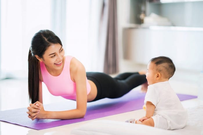 Cách bài tập giảm cân sau sinh tại nhà