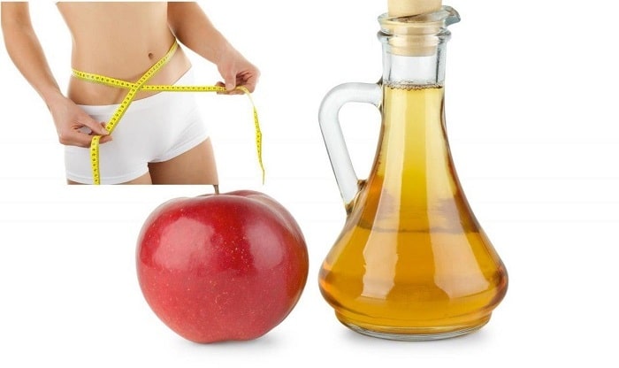 giảm cân bằng giấm táo