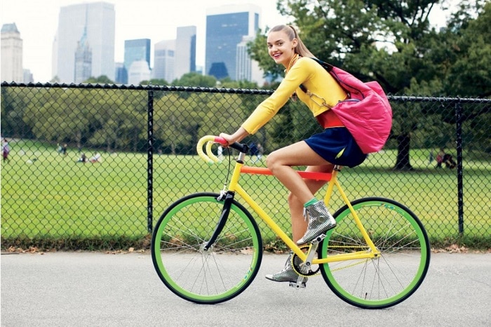 Hay đơn giản là mỗi ngày đạp xe đến trường cũng giúp bạn phát triển chiều cao.