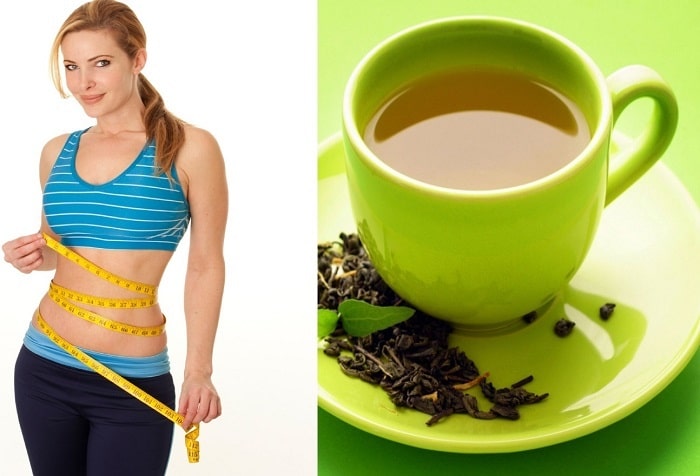Bên cạnh những thức ăn thì trà xanh cũng là thực phẩm bạn cần bổ sung nếu muốn giảm mỡ bụng cũng như giảm cân nhanh nhất trong 1 tuần.