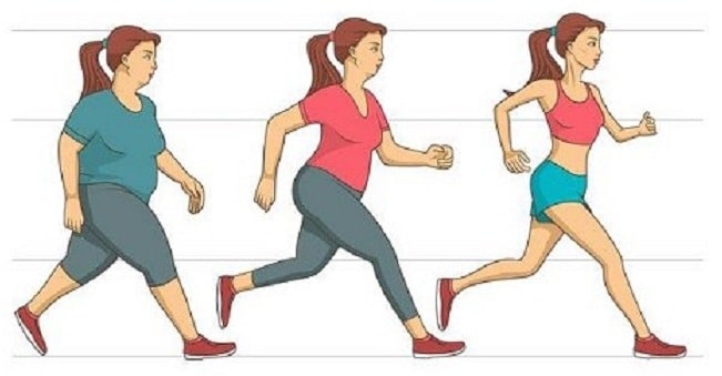 đi bộ giảm cân đúng cách
