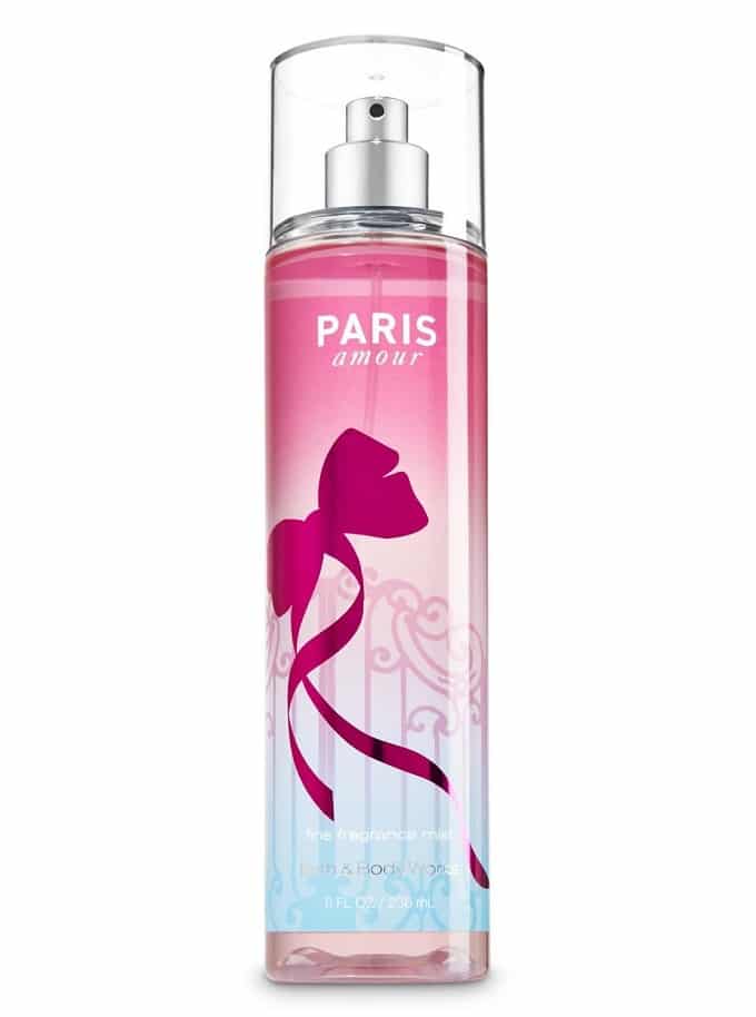 Paris Amour bath and body works