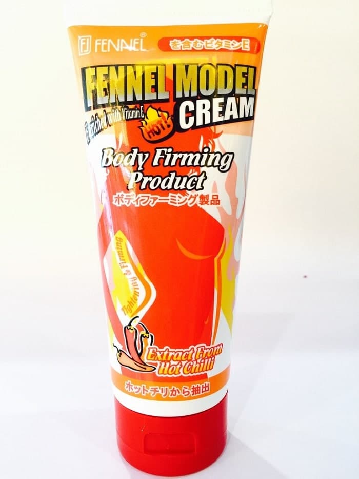Kem tan mỡ bụng Fennel Model Cream của Nhật Bản.