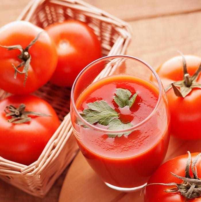 Giảm cân bằng nước ép cà chua