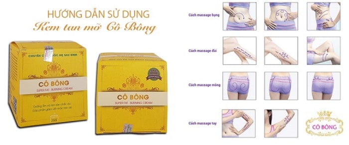 kem tan mỡ cô bông có tốt không webtretho