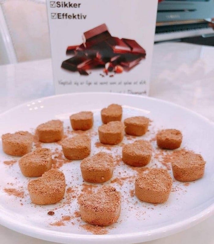 kẹo chocolate giảm cân đan mạch