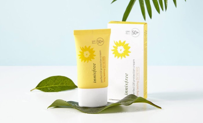 kem chống nắng innisfree cho da thường