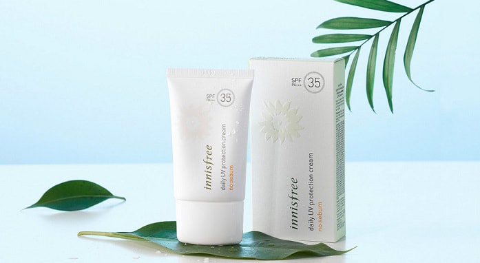 kem chống nắng innisfree cho da dầu mụn