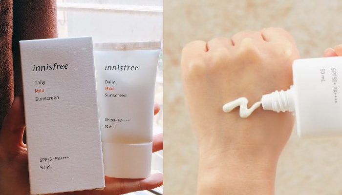 kem chống nắng innisfree mini