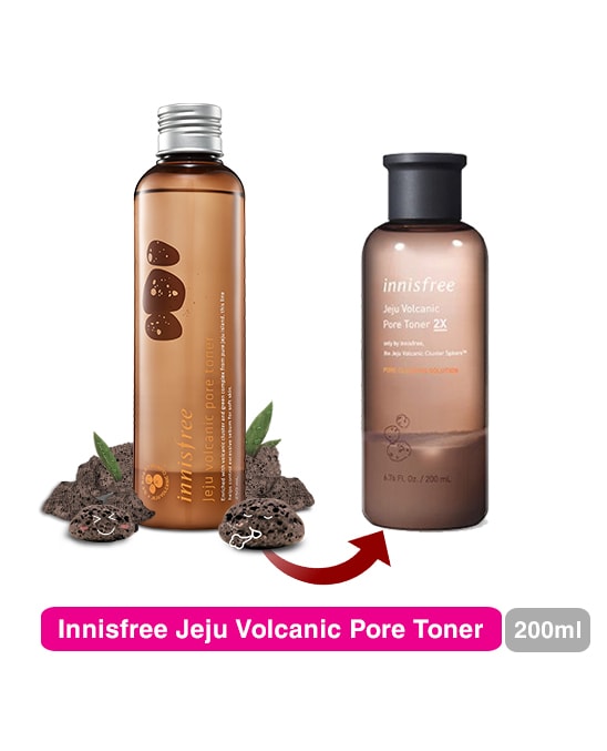 innisfree jeju volcanic pore toner 2x review