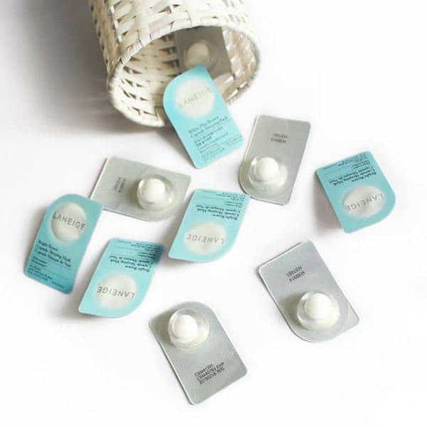 white plus renew capsule sleeping pack