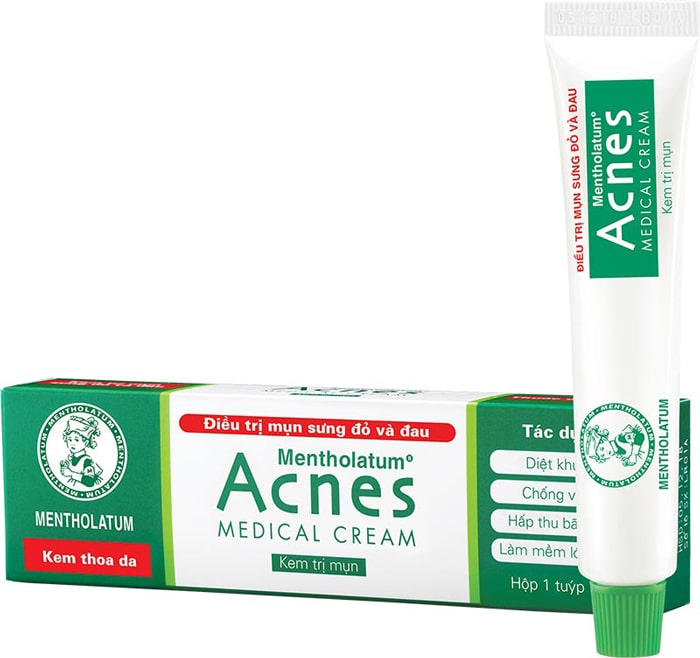 bộ sản phẩm trị mụn acnes