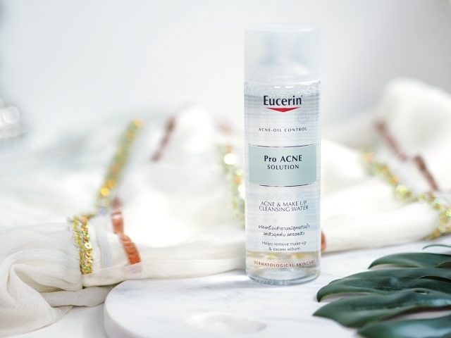 eucerin pro acne solution acne & make up cleansing water