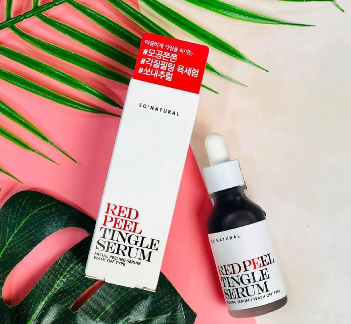 red peel tingle serum review