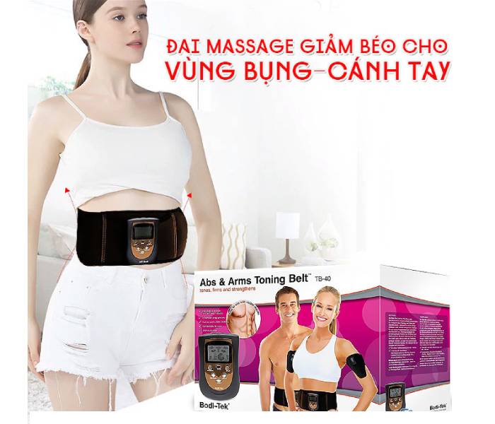 Máy massage bụng có giảm mỡ không?