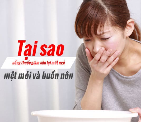 Uống thuốc giảm cân không ngủ được, tại sao uống thuốc giảm cân lại mất ngủ là một số triệu chứng khi uống thuốc giảm cân không đúng cách và trúng thuốc giảm cân giả.