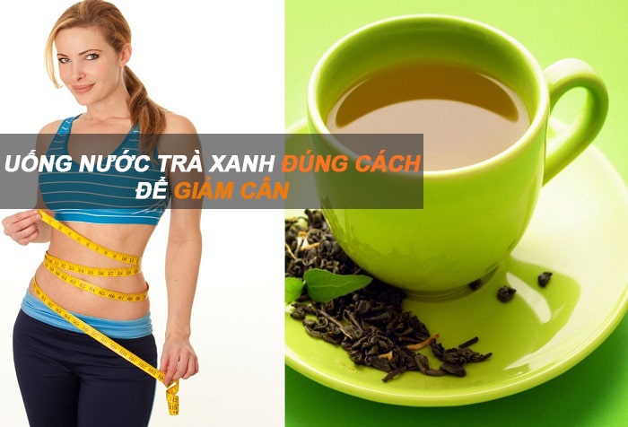 kết quả hình ảnh uống trà xanh giảm cân