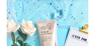 the face shop rice water bright cleansing foam