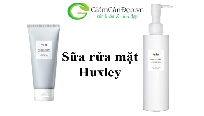 sữa rửa mặt huxley